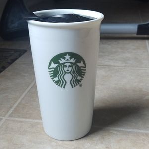 Starbucks travel cup